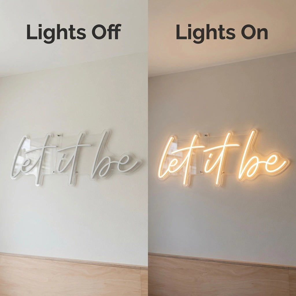 Let It Be LED Neon Sign - Shineneon