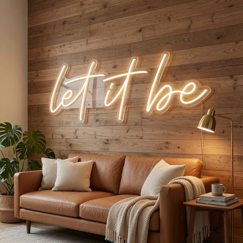 Let It Be LED Neon Sign - Shineneon