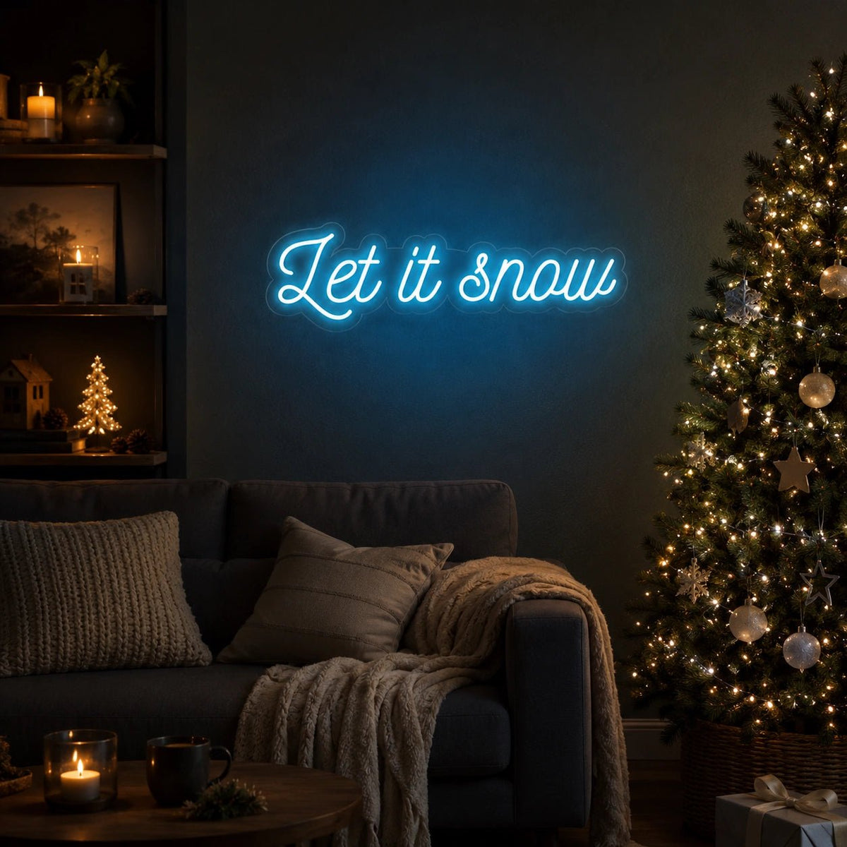 Let It Snow LED Neon Sign - Shineneon
