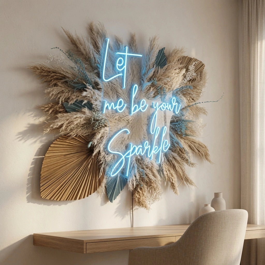Let Me Be Your Sparkle LED Neon Sign - 02 High-Converting Product Image