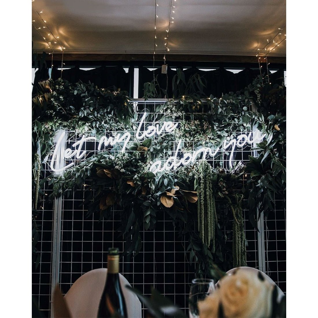 Let My Love Adorn You Led Sign Business Neon Sign - Shineneon