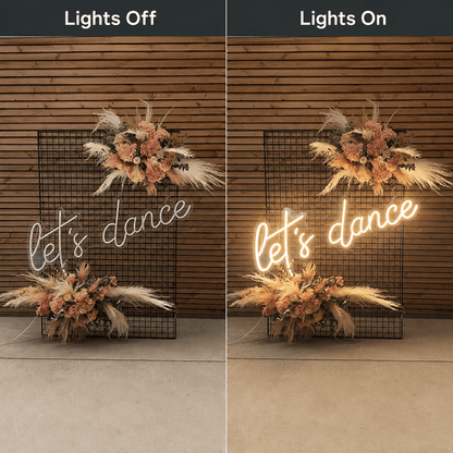 Let S Dance LED Neon Sign - Shineneon