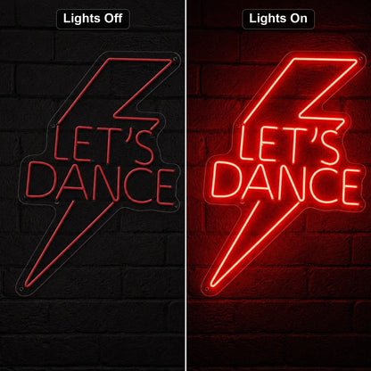 Let S Dance Salon Wall Decor LED Neon Sign - Shineneon