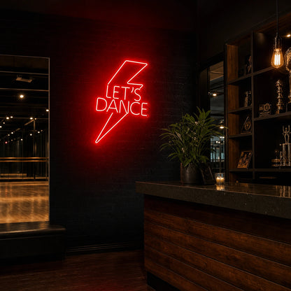 Let S Dance Salon Wall Decor LED Neon Sign Home Garage Wall Decoration high-converting product image