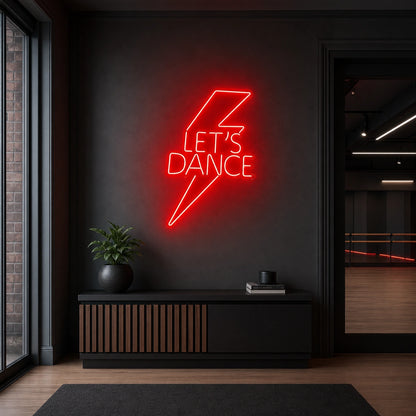Let S Dance Salon Wall Decor LED Neon Sign Home Garage Wall Decoration size image