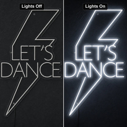 Let S Dance Shop Wall Decor LED Neon Sign - Shineneon