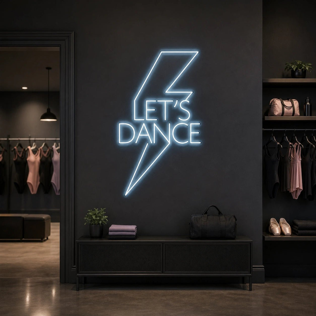 Let S Dance Shop Wall Decor LED Neon Sign Garage Neon Sign - Shineneon
