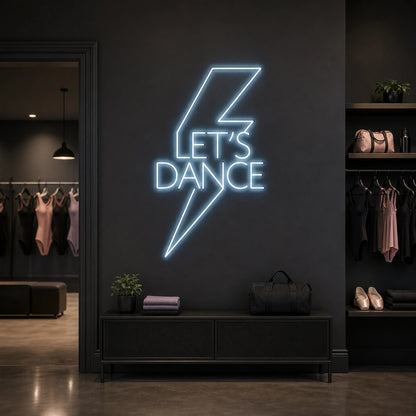 Let S Dance Shop Wall Decor LED Neon Sign Home Garage Wall Decoration size image