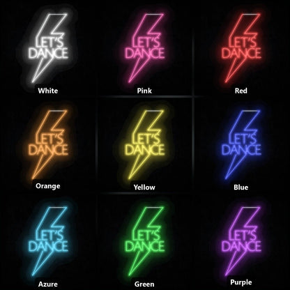 Let S Dance Shop Wall Decor LED Neon Sign Home Garage Wall Decoration - Shineneon
