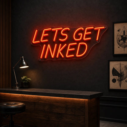 Let S Get Inked LED Neon Sign - Shineneon