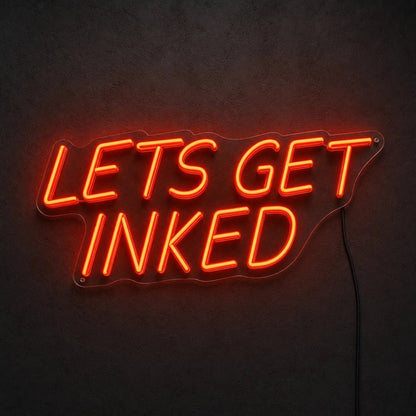 Let S Get Inked LED Neon Sign - Shineneon