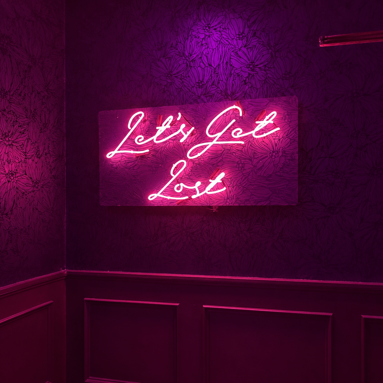 Let S Get Lost Room Decor LED Neon Sign - Shineneon