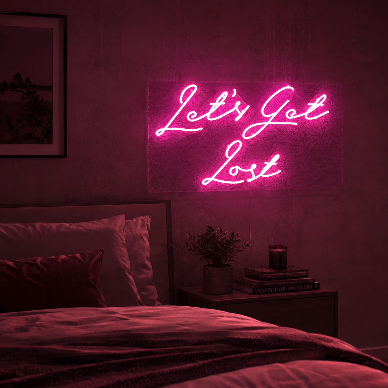 Let S Get Lost Room Decor LED Neon Sign - Shineneon