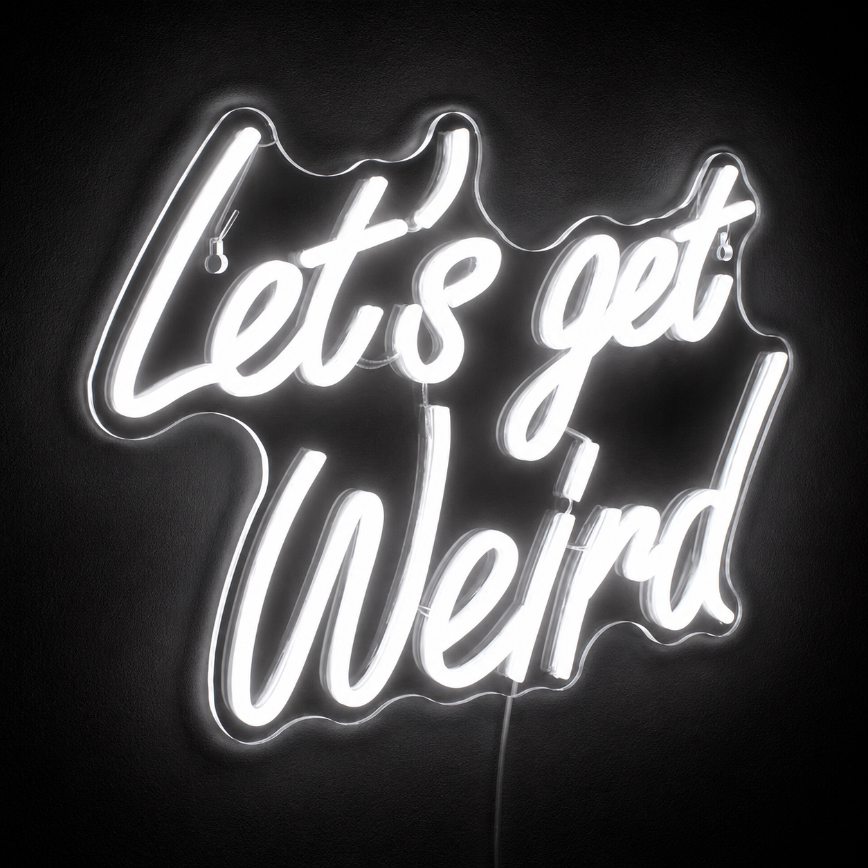 Let S Get Weird LED Neon Sign - 02 High-Converting Product Image