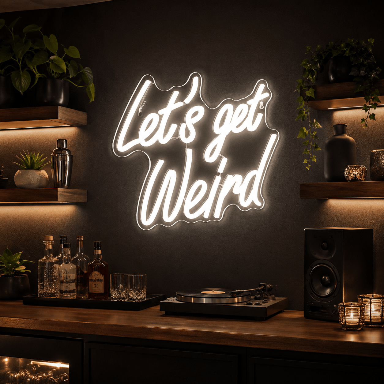 Let S Get Weird LED Neon Sign - Shineneon