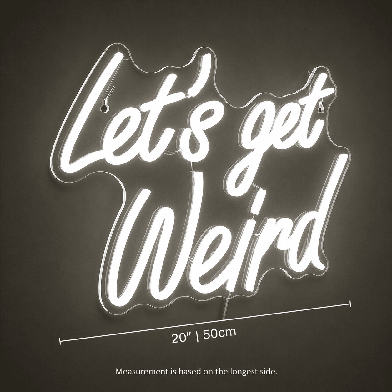 Let S Get Weird LED Neon Sign - Shineneon