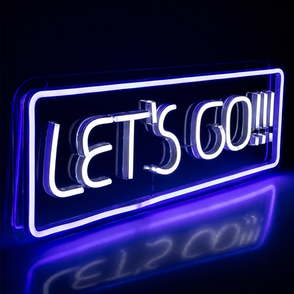 Let S Go LED Neon Sign - 01 Original Product Image