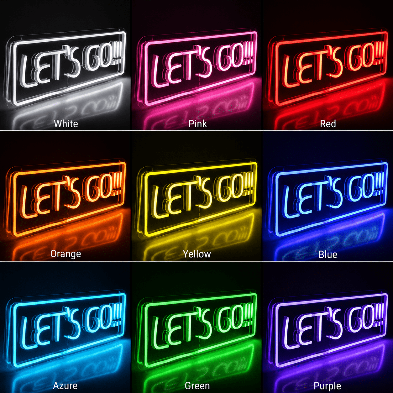 Let S Go LED Neon Sign - Shineneon