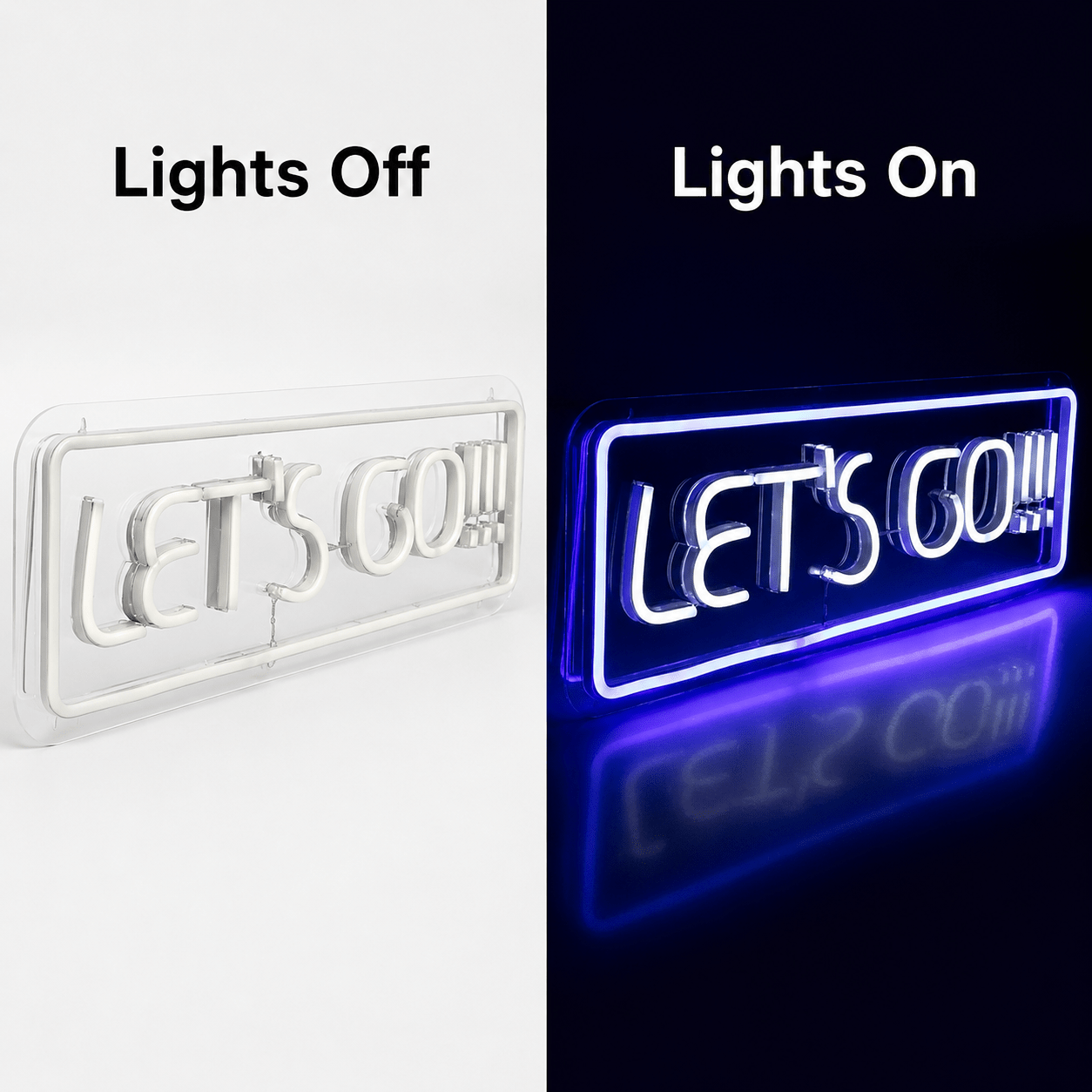 Let S Go LED Neon Sign - Shineneon