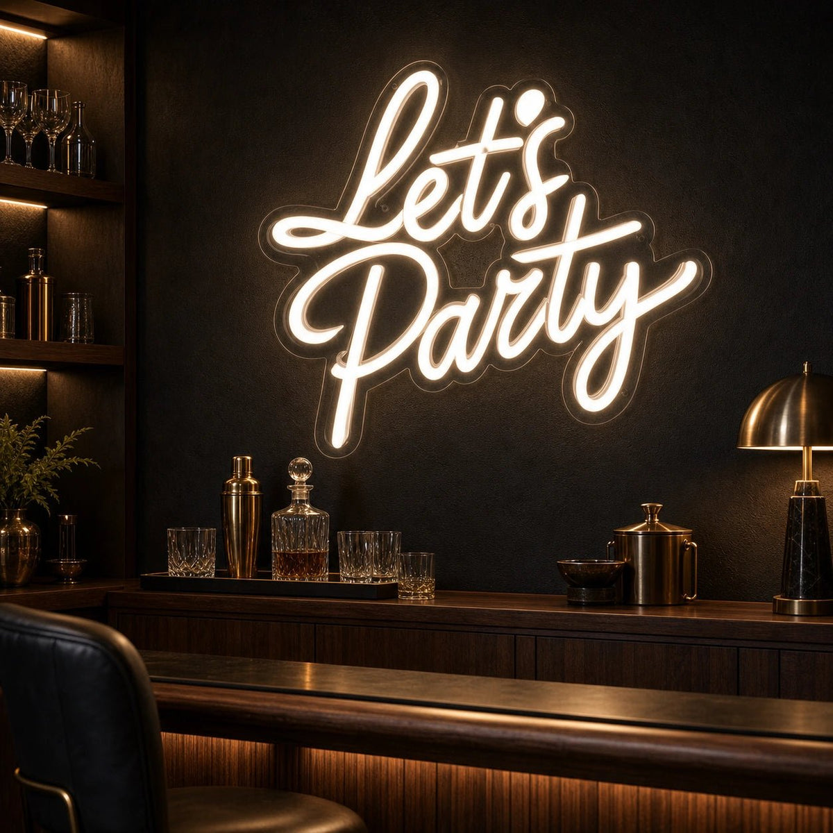Let S Party Wall Decor LED Neon Sign - Shineneon