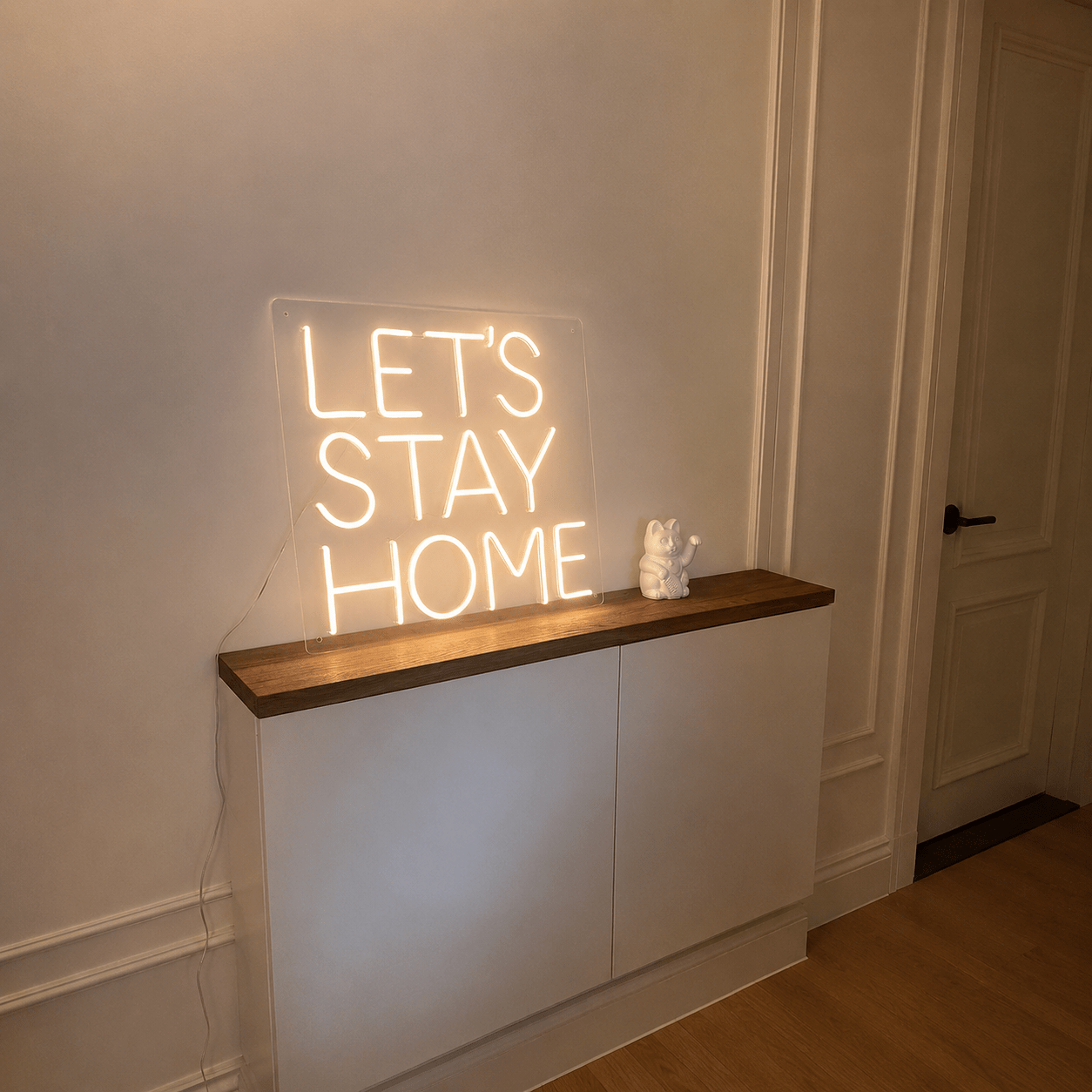 Let S Stay Home LED Neon Sign - Shineneon