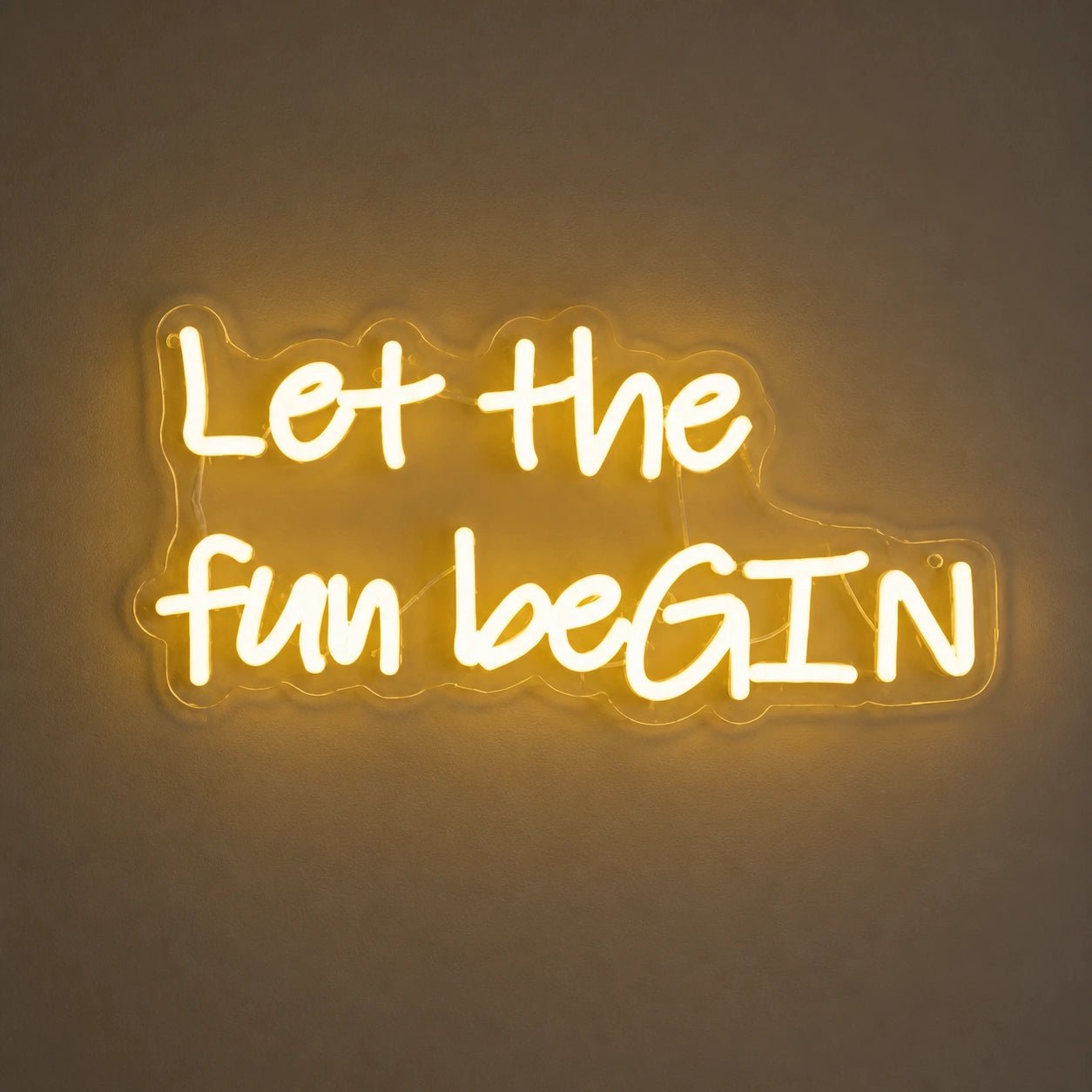 Let The Fun Begin Vintage LED Neon Sign - Shineneon