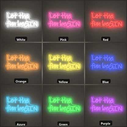 Let The Fun Begin Vintage LED Neon Sign - Shineneon