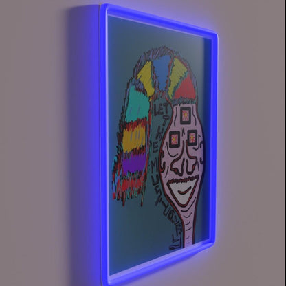 Let The Music Play Rgb Led Neon Sign Bar Art