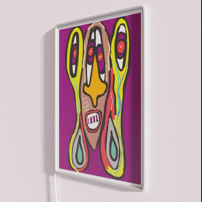 Let The Music Play Rgb Led Neon Sign Bar Led Neon For Bar Wall