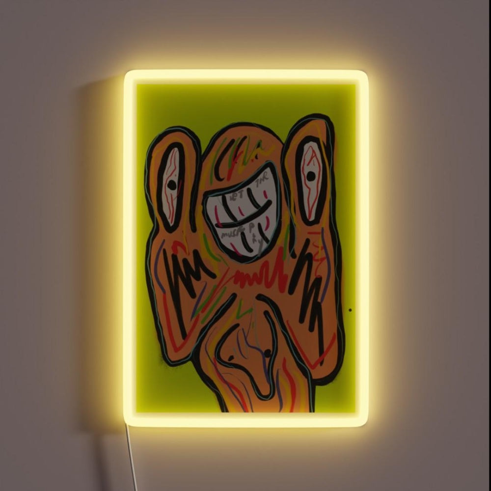 Let The Music Play Rgb Led Neon Sign Bar Led Neon Wall Art