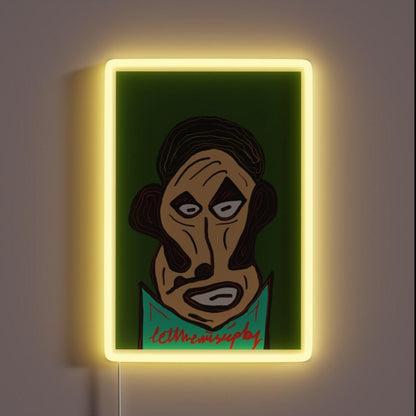 Let The Music Play Rgb Led Neon Sign Bar Neon Logo Wall Art