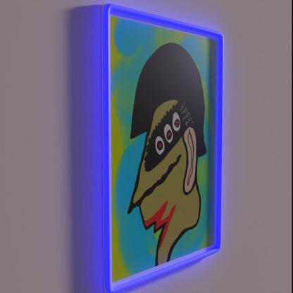 Let The Music Play Rgb Led Neon Sign Bar Wall Art