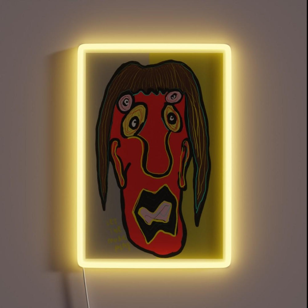 Let The Music Play Rgb Led Neon Sign Home Gallery Neon Sign