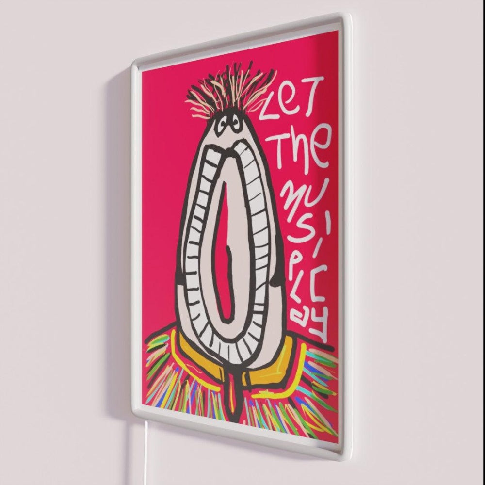 Let The Music Play Rgb Led Neon Sign Home Handmade Neon Sign