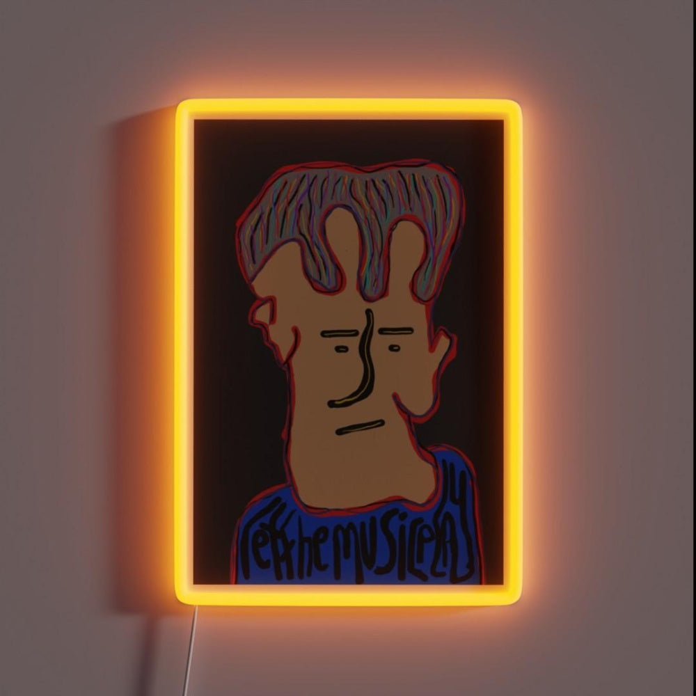 Let The Music Play Rgb Led Neon Sign Home Neon Artwork Sign