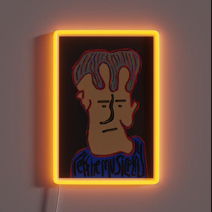 Let The Music Play Rgb Led Neon Sign Home Neon Artwork Sign