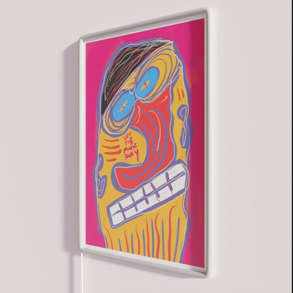 Let The Music Play Rgb Led Neon Sign Home Unique Neon Sign