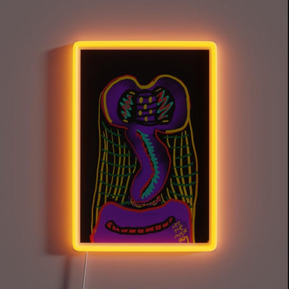 Let The Music Play Rgb Led Neon Sign Personalized Neon Sign