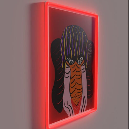 Let The Music Play Rgb Led Neon Sign Restaurant Neon Artwork Sign