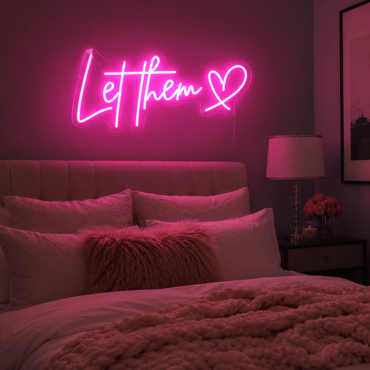 Let Them Love LED Neon Sign - Shineneon