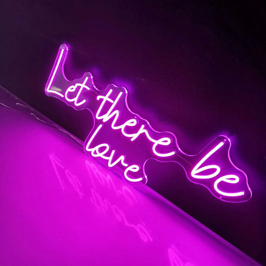 Let There Be Love Led Sign Business Neon Sign