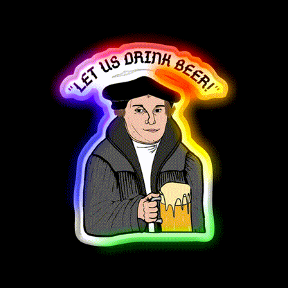Let Us Drink Beer Bar Decor Led Neon Sign Rgb Color - LED neon sign close-up detail