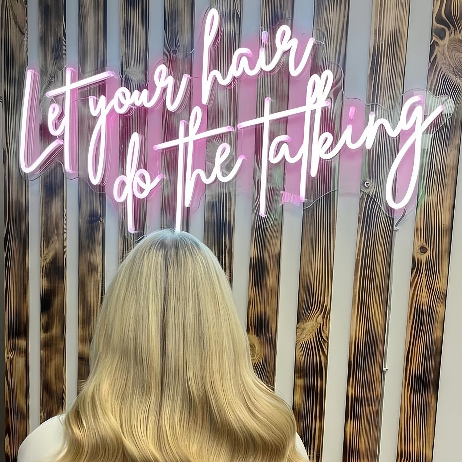 Let Your Hair Do The Talking Light Up Your Space With Neon Style | Shineneon