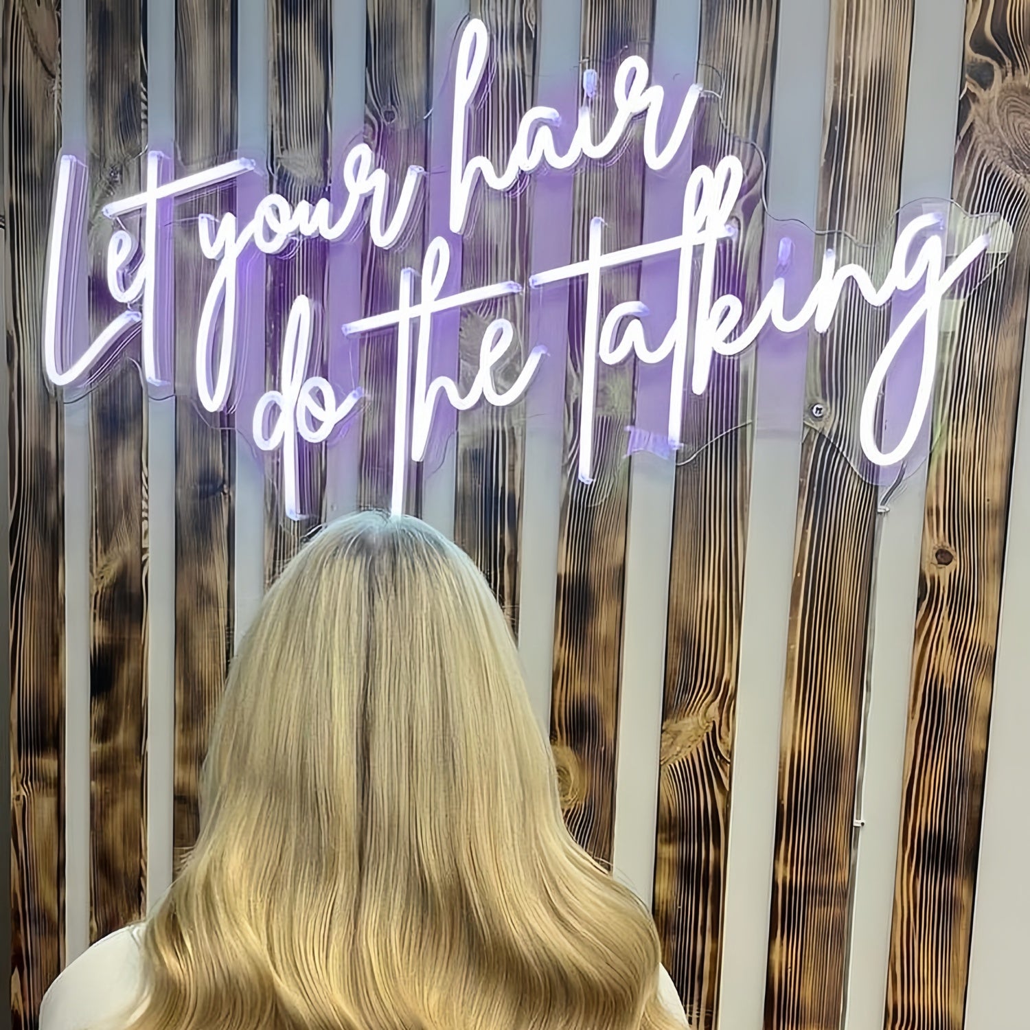 Let Your Hair Do The Talking Light Up Your Space With Neon Style | Shineneon