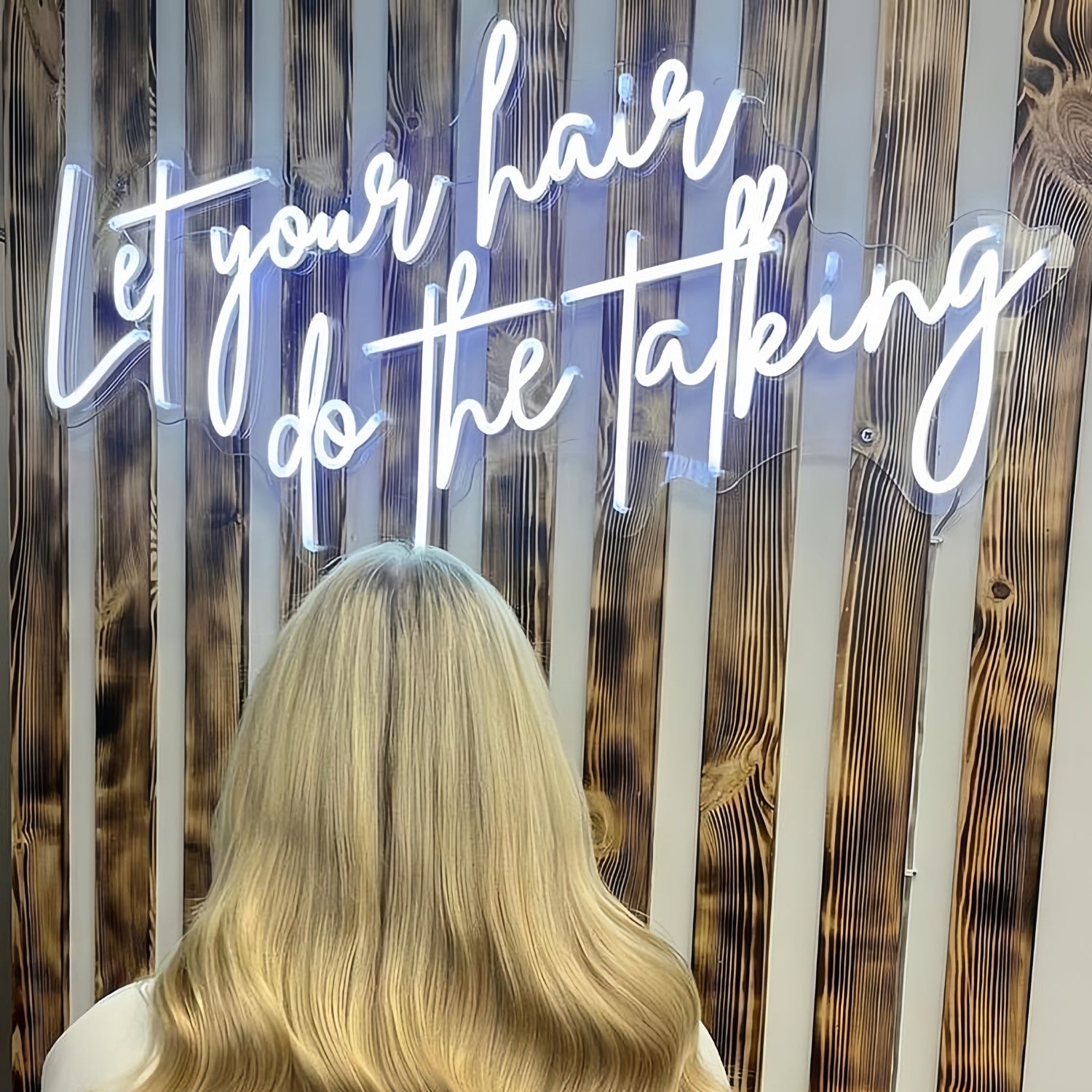 Let Your Hair Do The Talking Light Up Your Space With Neon Style | Shineneon