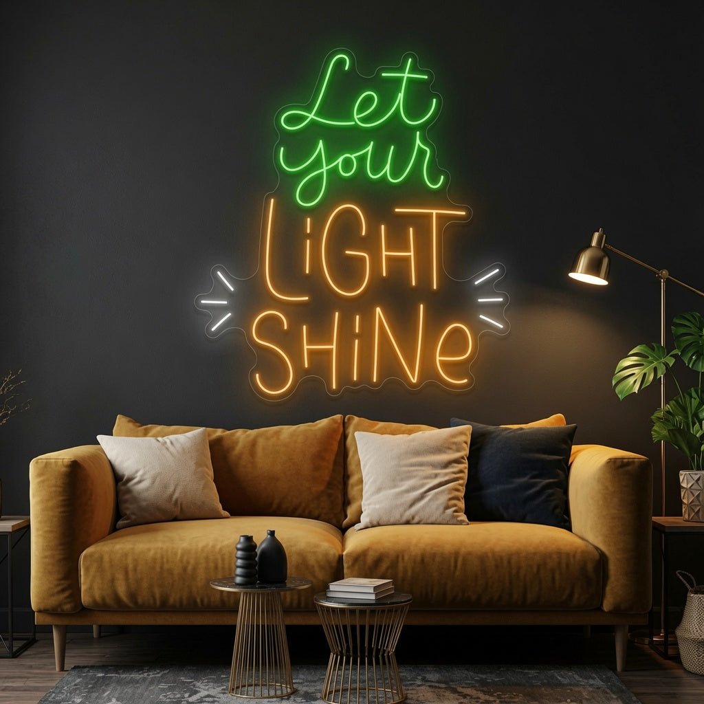 Let Your Light Shine LED Neon Sign Wall Neon Sign - Shineneon
