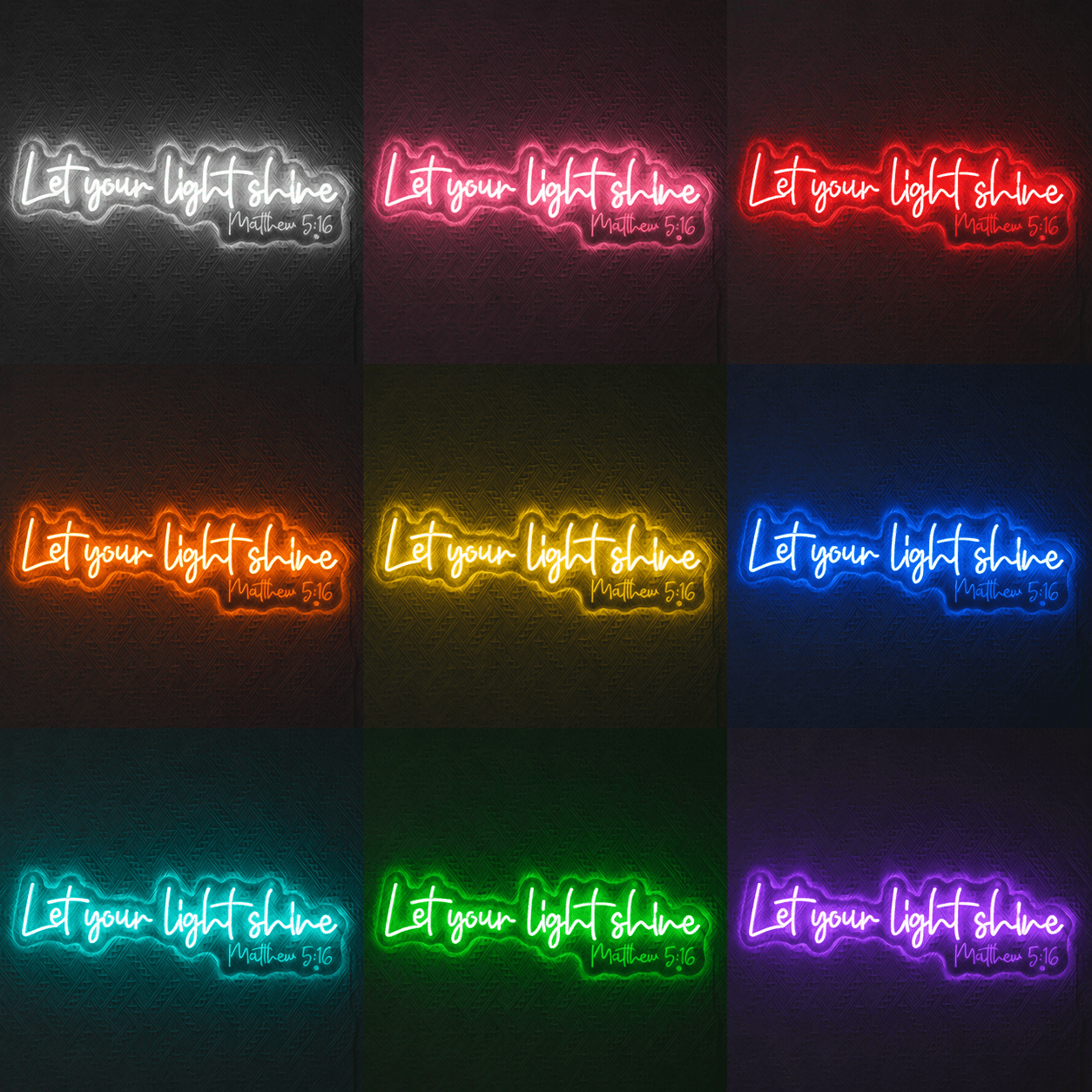 Let Your Shine Wall Decor LED Neon Sign - Shineneon