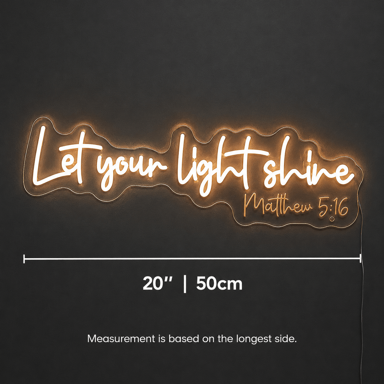 Let Your Shine Wall Decor LED Neon Sign - Shineneon
