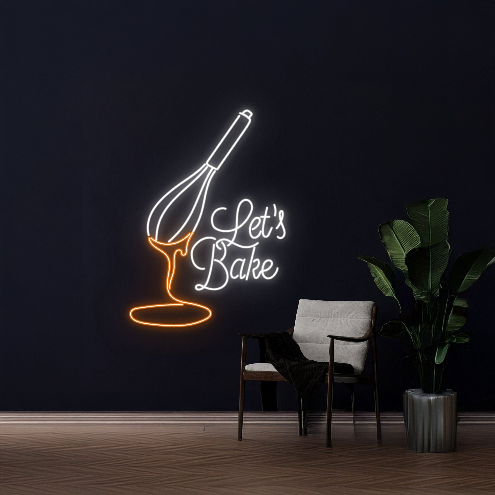 Lets Bake Neon Sign - Shineneon
