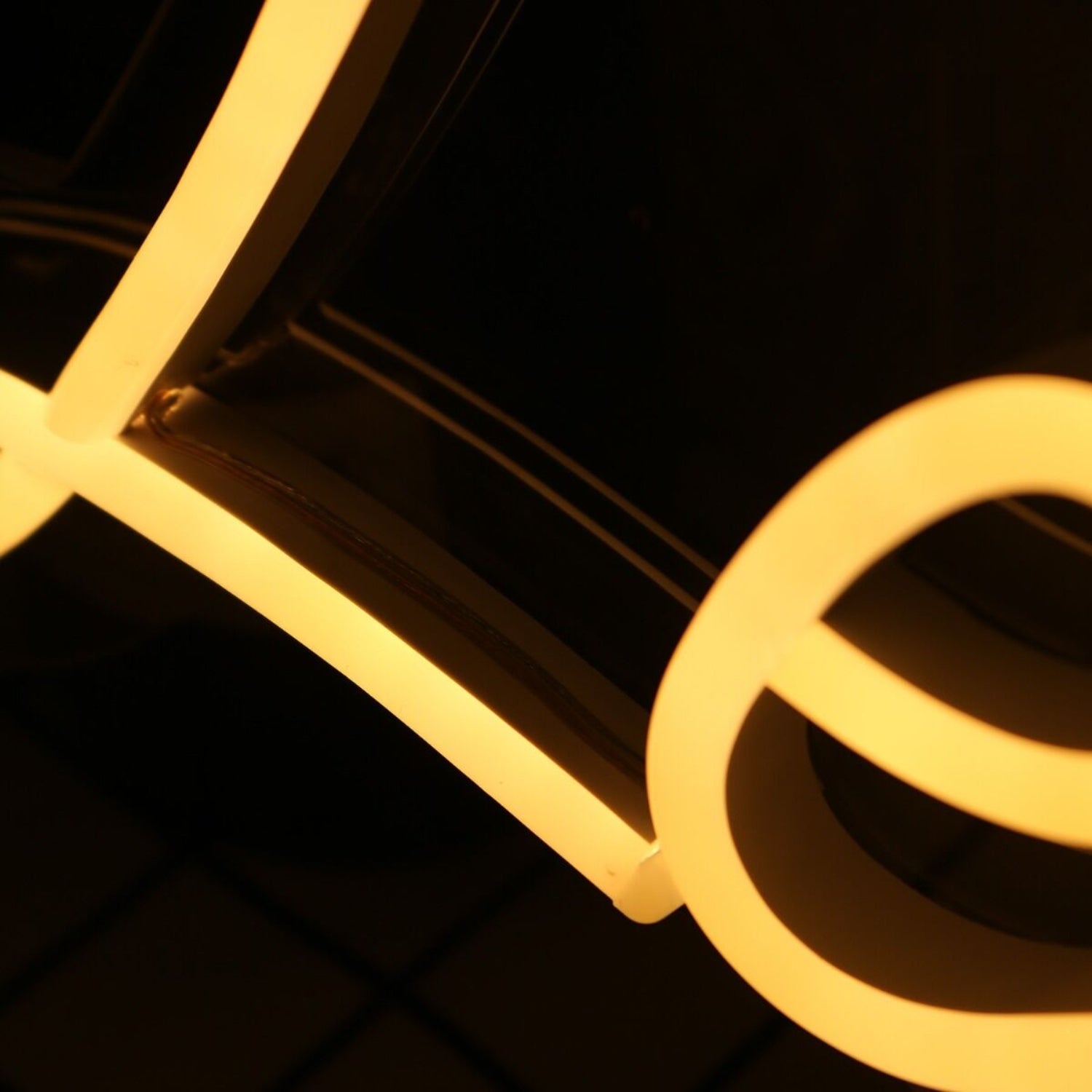 Lets Celebrate Yellow Led Neon Sign Fcelebratory Spaces | Shineneon
